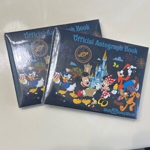 Disney Autograph Book Set with Classic Characters
